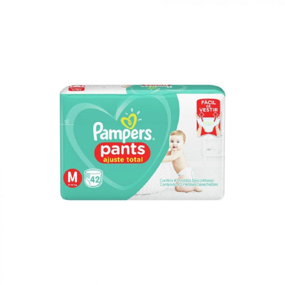 PAMPERS PANTS MEDIANO PAQ. X 42 UNID. única