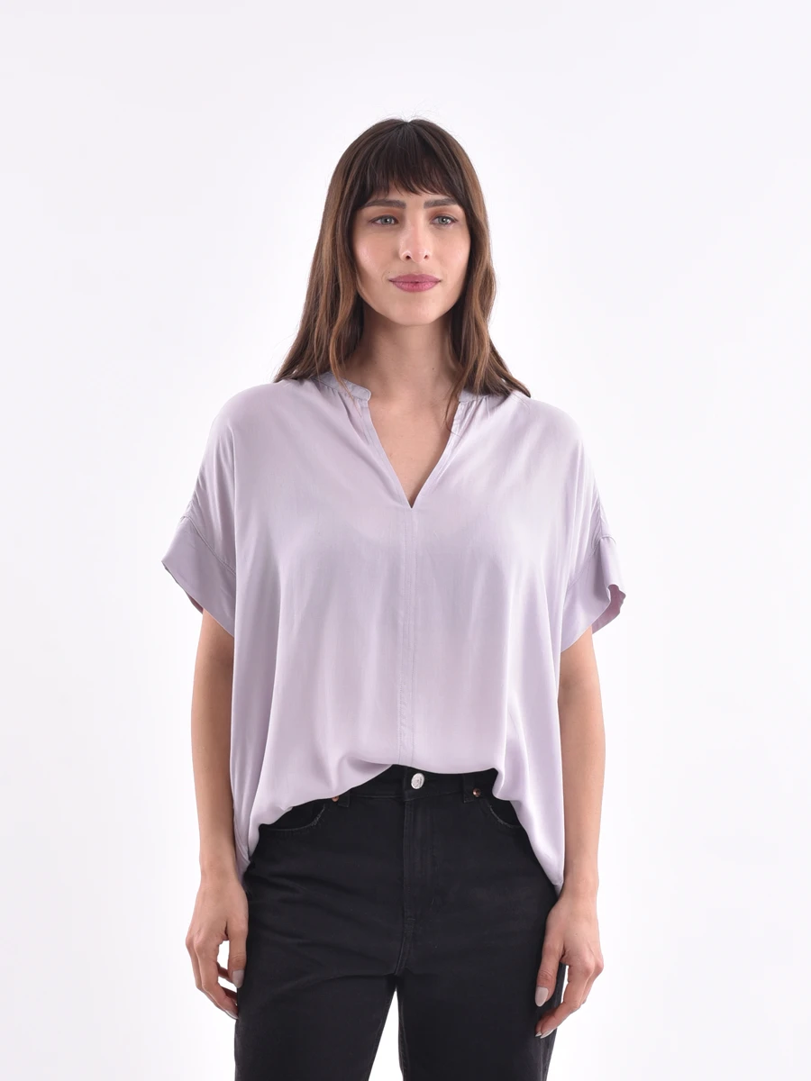 BLUSA BIESANZ - LAVANDA CLARO 