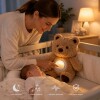 Cunero poryector velador con movimiento, música y luz - oso beige Cunero poryector velador con movimiento, música y luz - oso beige