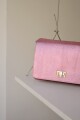 Cartera Gala Rosado Metalizado