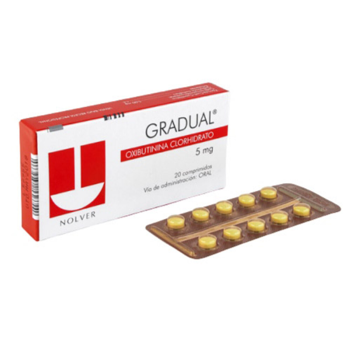 Gradual 5mg x 20 COM 