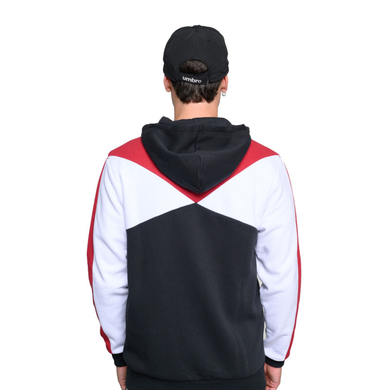 Campera de Hombre Umbro Crafted Negro - Bordo - Blanco