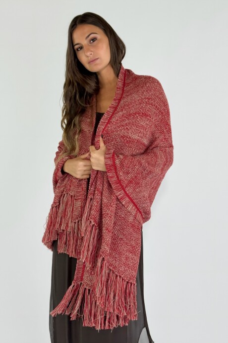 PASHMINA ZUMA Rojo