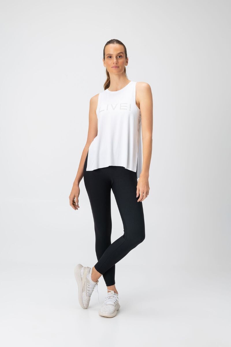 MUSCULOSA CROPPED - BLANCO 