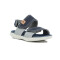 Molekinho Sandalia C/tiras C/velcro Marino-gris