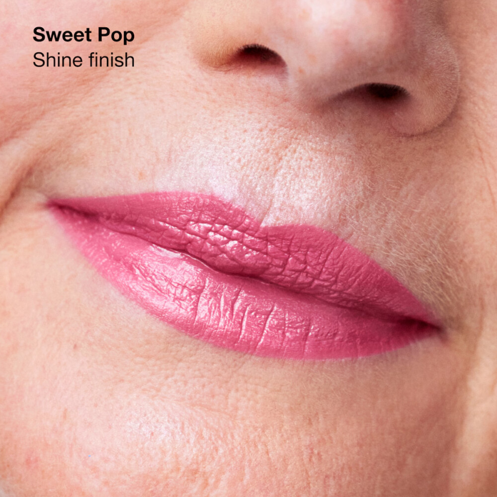Clinique Pop Longwear Labial Tono Sweet Pop - Acabado Brillante - Alta cobertura