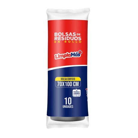 Bolsas para residuos LimpiaMas 70x100 cm 10 unidades Lavanda Bolsas para residuos LimpiaMas 70x100 cm 10 unidades Lavanda