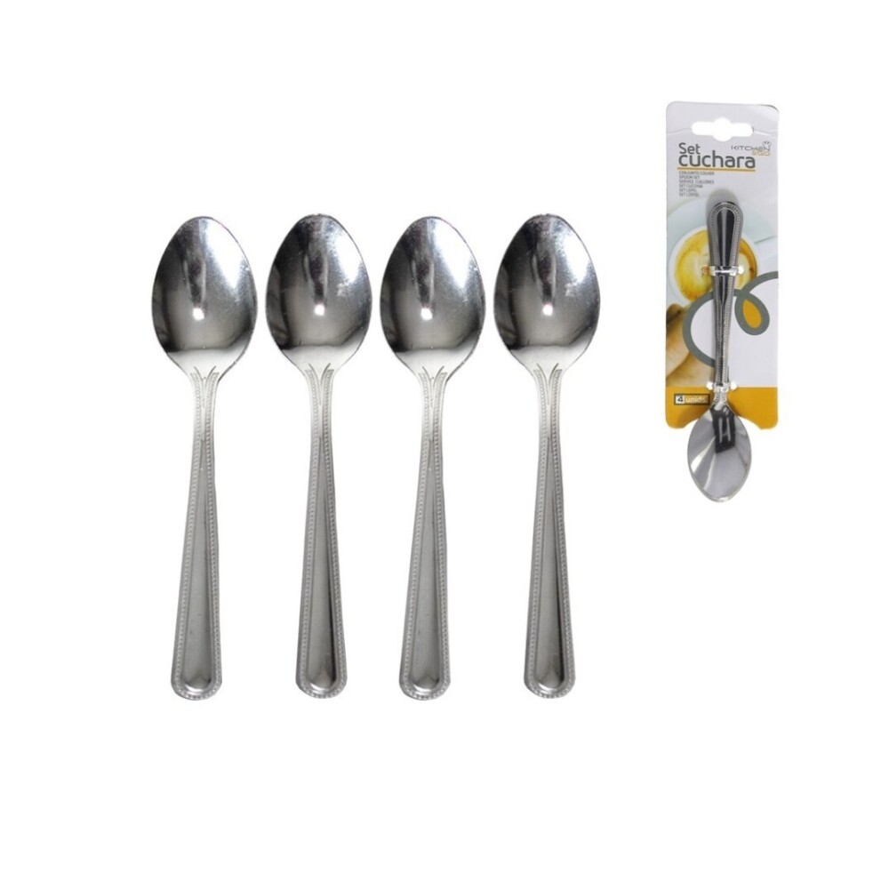 Set 4 Cucharas Moka de Metal SET CUCHARA MOKA X4 METAL