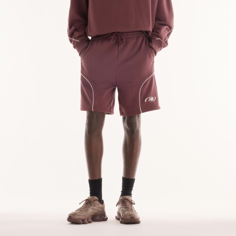 Short New Balance de Hombre - Trackside 7" - MB62S8AAYLR BORDEAUX