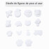 Kit de figuras de yeso para pintar DIY (OW472) Kit De Figuras De Yeso Para Pintar Diy (ow472)