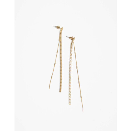 Aros Colgantes Largos Bride To Be Cristal