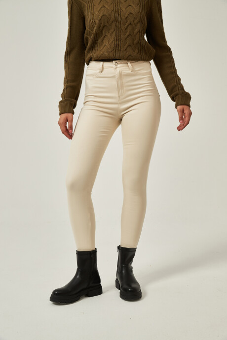 Pantalon Miri Beige Claro