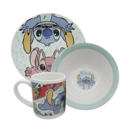 Set 3 pcs de ceramica Licencia Stitch