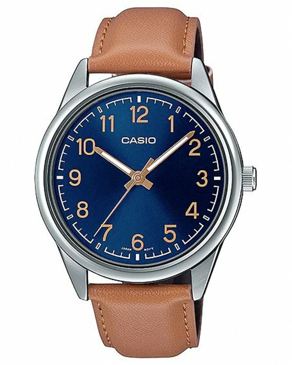 Reloj análogo Casio resistente al agua - Azul 