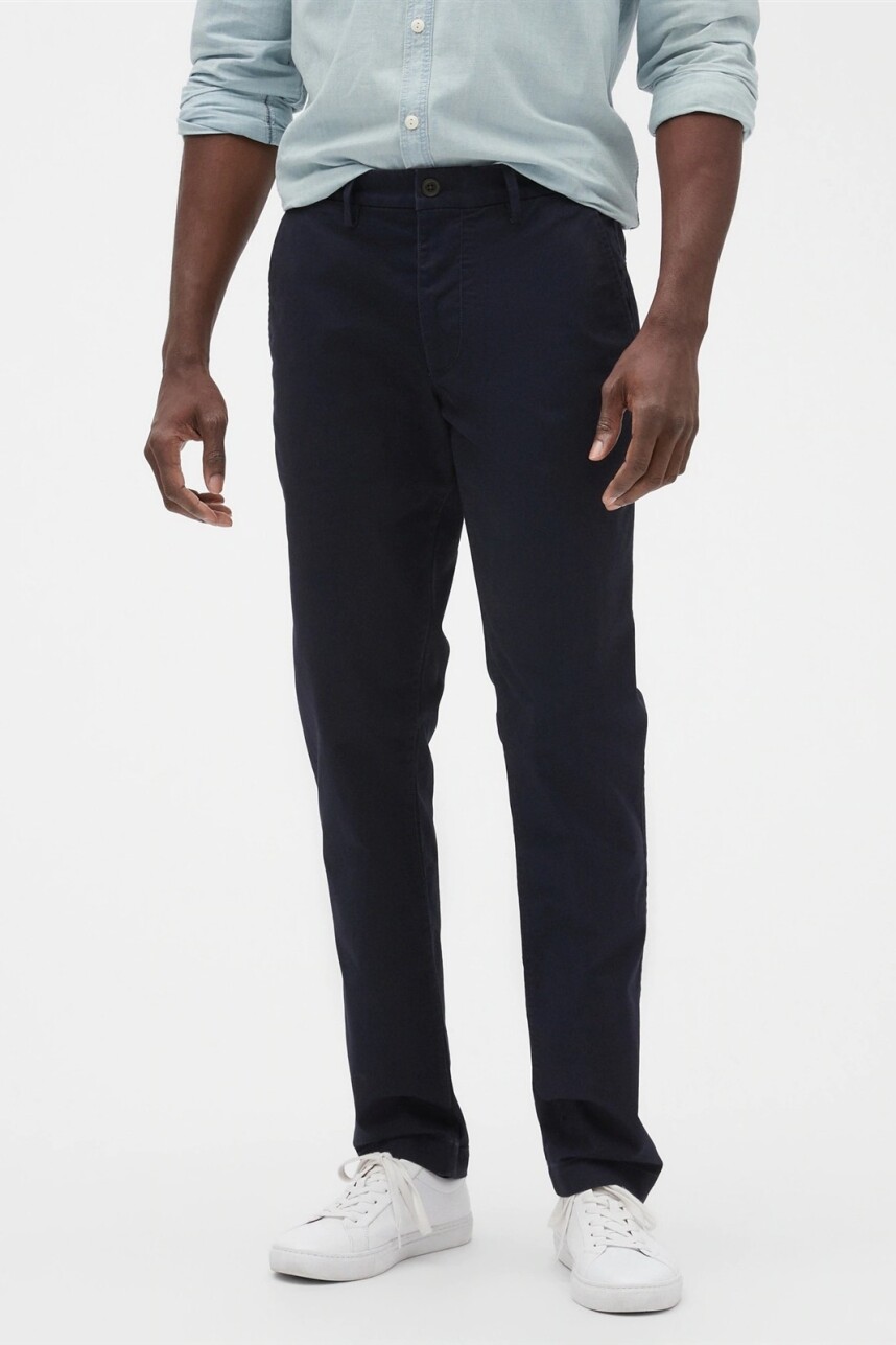 V-ESSENTIAL KHAKI SLIM FIT New Classic Navy 2