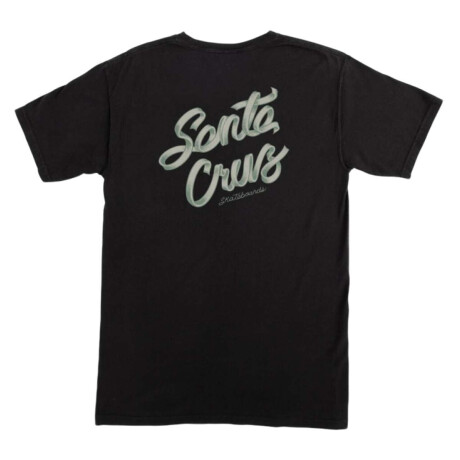Remera Santa Cruz Fem Ribbon Negro