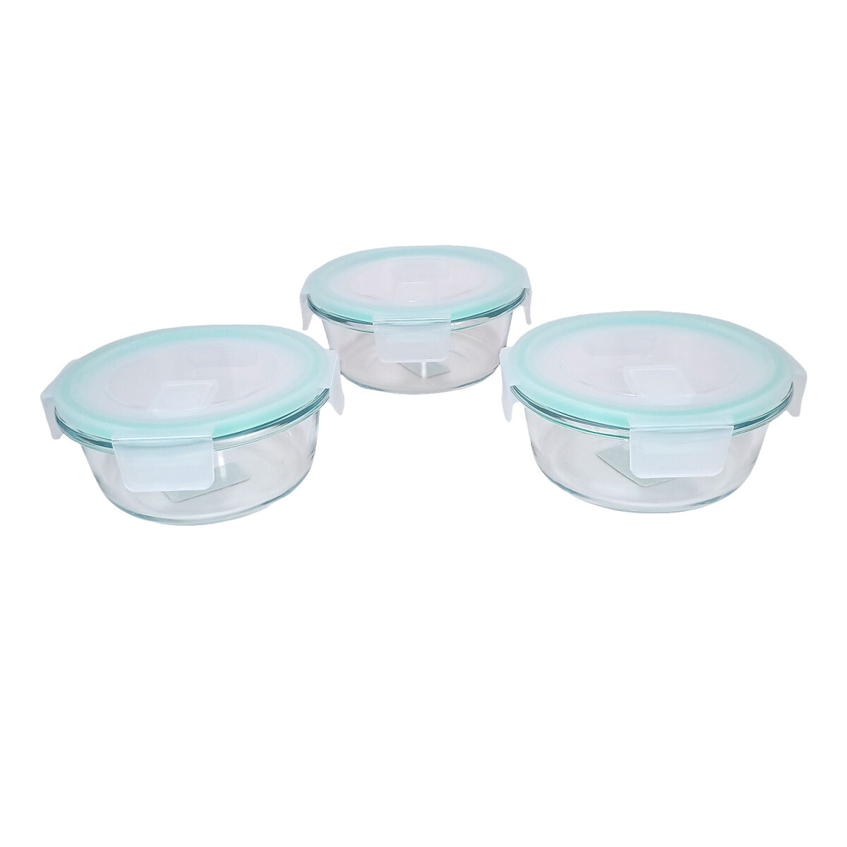 Contenedor de vidrio cierre hermético 410ml - Contenedor De Vidrio Cierre Hermético 410ml 