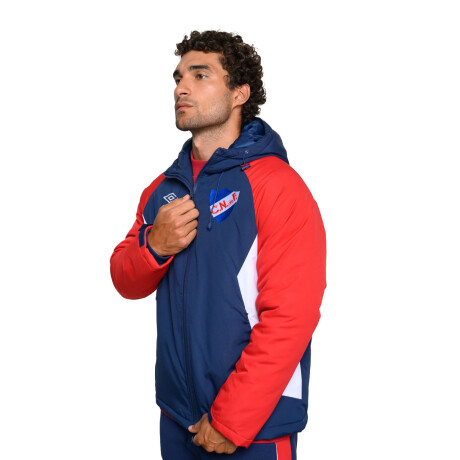 Campera de Hombre Umbro Azul - Rojo - Blanco