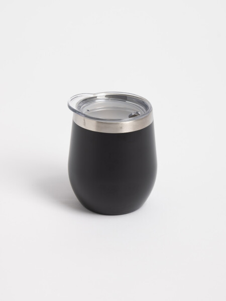 Mate acero inoxidable Negro