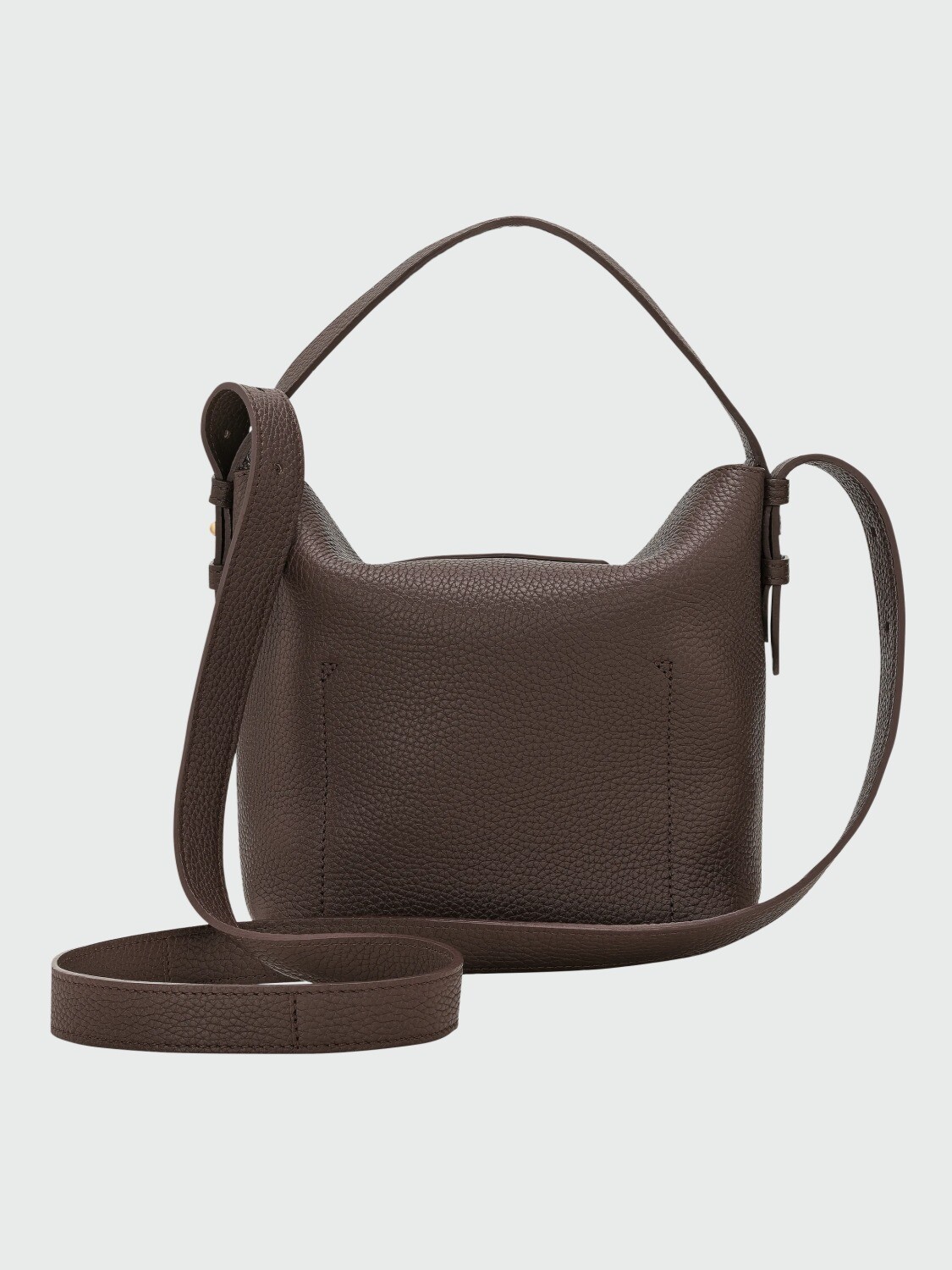 LONGCHAMP - LE CADENCE, CARTERA BUCKET S Negro Estampado