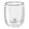ZWILLING SORRENTO VASO DOBLE FONDO ESPRESSO SET 80ML X 2 ZWILLING SORRENTO VASO DOBLE FONDO ESPRESSO SET 80ML X 2