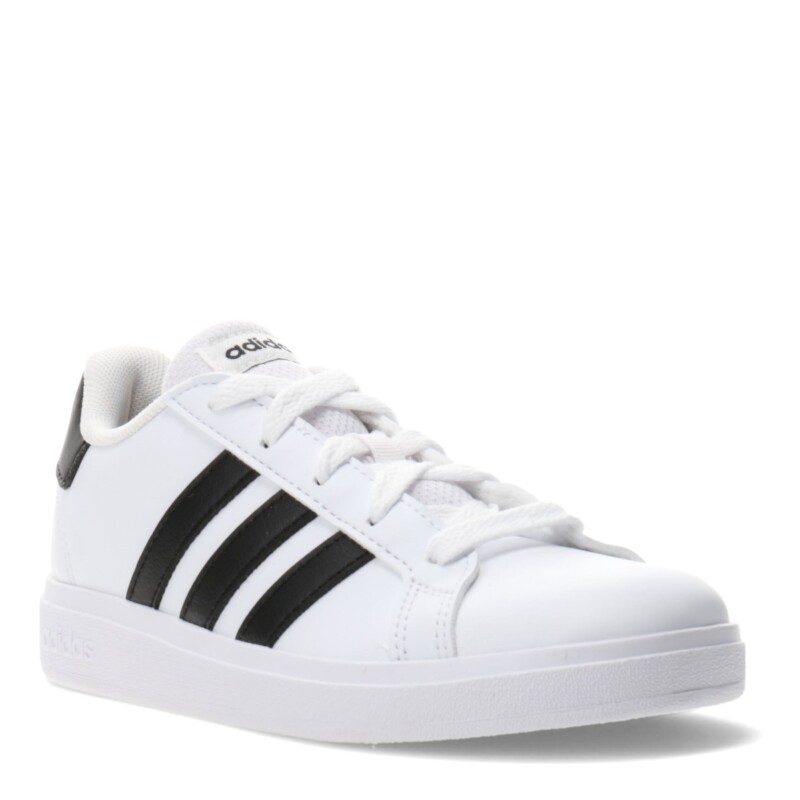 Championes Infantiles Adidas Grand Court Kids Blanco - Negro