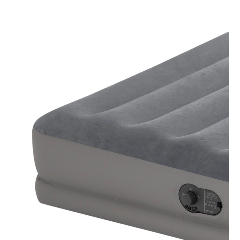 INTEX COLCHON DURA-BEAM PRESTIGE 2 PLAZAS QUEEN CON BOMBA RÁPIDA USB Intex Colchon Dura-beam Prestige 2 Plazas Queen Con Bomba Rápida Usb