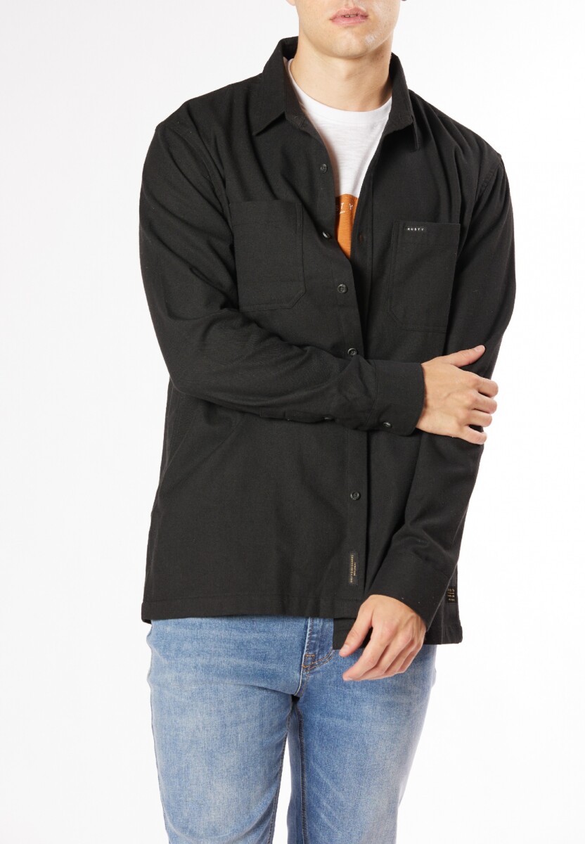 CAMISA CLINO RUSTY - Negro 