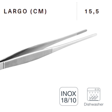 Pinza de precisiòn recta 15.5cm. Pinza de precisiòn recta 15.5cm.
