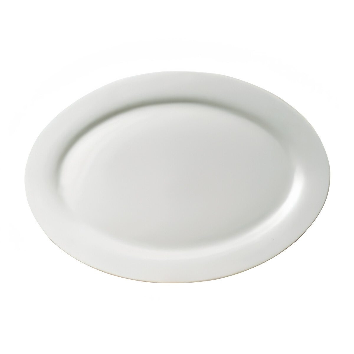 Fuente Ovalada 30.5cm Porcelana Blanca 