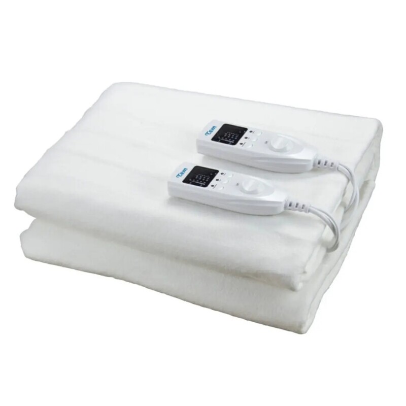Calienta Camas Tem 2 Plazas Digital T1gccdt2p1103 Color Blanco Liso Calienta Camas Tem 2 Plazas Digital T1gccdt2p1103 Color Blanco Liso