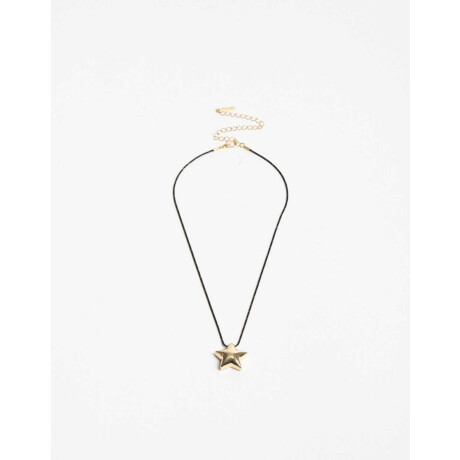 Collares Cortos Estrellas Combinacion Bicolor