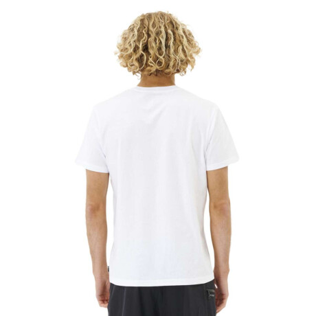 Remera Rip Curl Plain Pocket Blanco