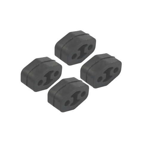 JUEGO DE GOMAS SOPORTE DE ESCAPE GOL / FOX / SURAN G5 / G6 / G7 / G8 Juego De Gomas Soporte De Escape Gol / Fox / Suran G5 / G6 / G7 / G8