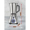 Licuadora Inox 1.2 Lts. 600 W Pica Hielo Hausberg HB-7763 Licuadora Inox 1.2 Lts. 600 W Pica Hielo Hausberg HB-7763