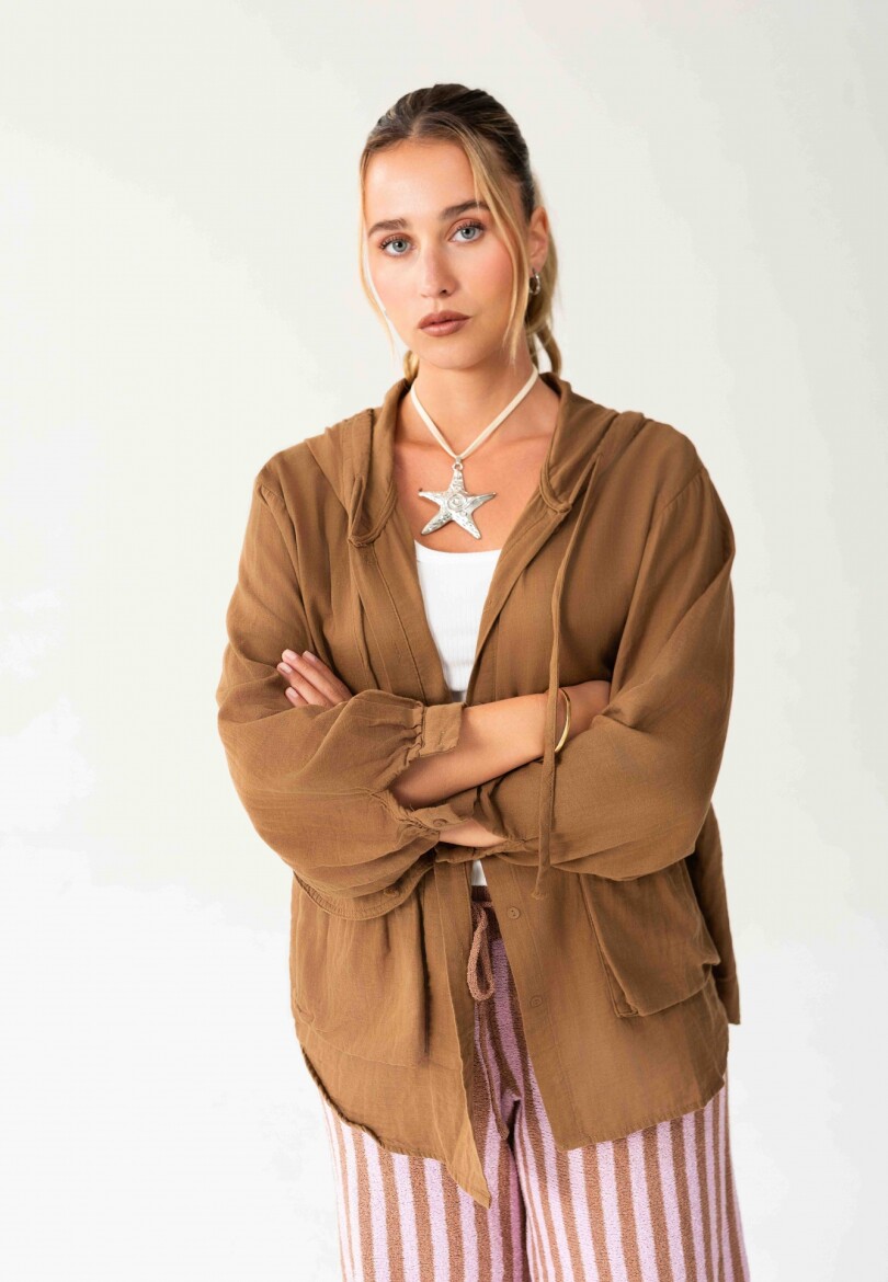 Camisa Cumbre Chocolate