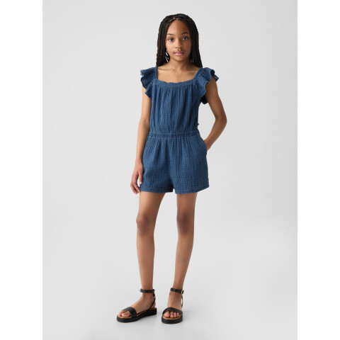 ROMPER - FLUTTER DK DNM DARK WASH