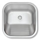 PILETA ACERO INOXIDABLE PARA COCINA 40X40X22.2 TIPO LAVADERO TRAMONTINA 000