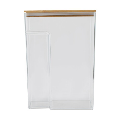 FRASCO TRANSPARENTE BAMBÚ Y VIDRIO 42987109