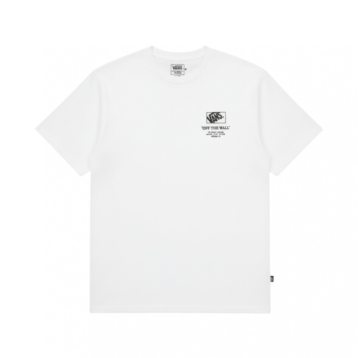 REMERA VANS CIRCLE BONES SS - White 