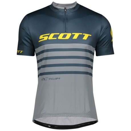 Camiseta Scott Rc Team 20 Manga Corta Gris/azul