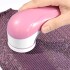 Quita Pelusa Eléctrico Removedor Saca Polvo Buzo Prenda Ropa Variante Color Rosa
