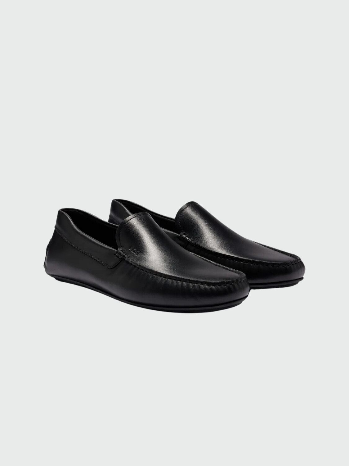 BOSS - Mocasines de cuero con suela antideslizante, NOEL 0