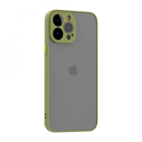 Protector Armor Frost Para Iphone 15 Pro Max Military green