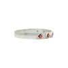 Brazalete Pune-Plata 925 rodinada-Piedra Granate-BR2021 conpiedra