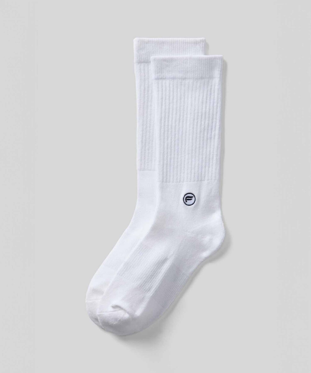 Medias The Everyday Crew Unisex - Classic White 