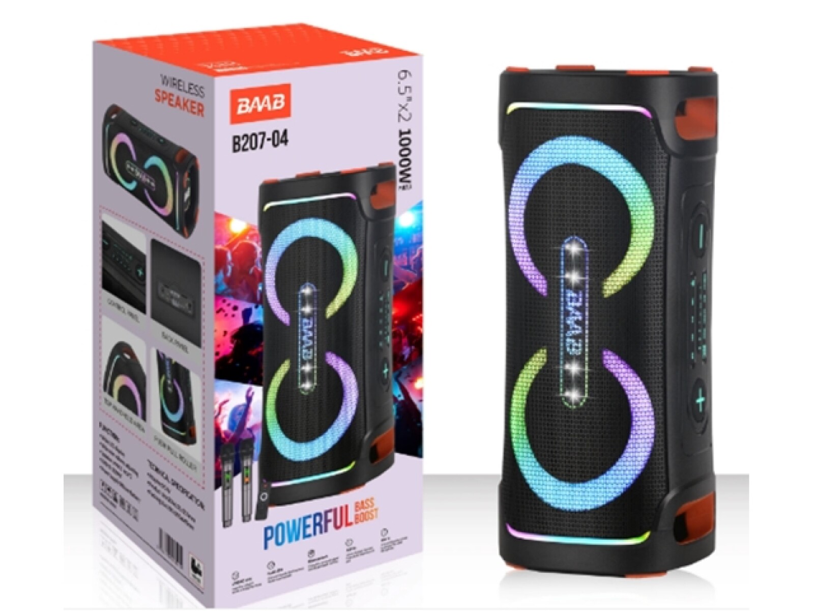 Parlante Eclipse Horizontal B20704 (6.5") 