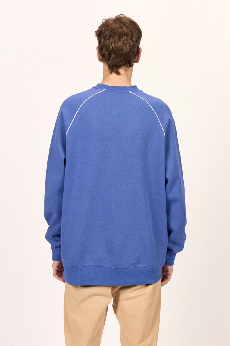 SWEATER BIO WAVE OVER CREW A-azul