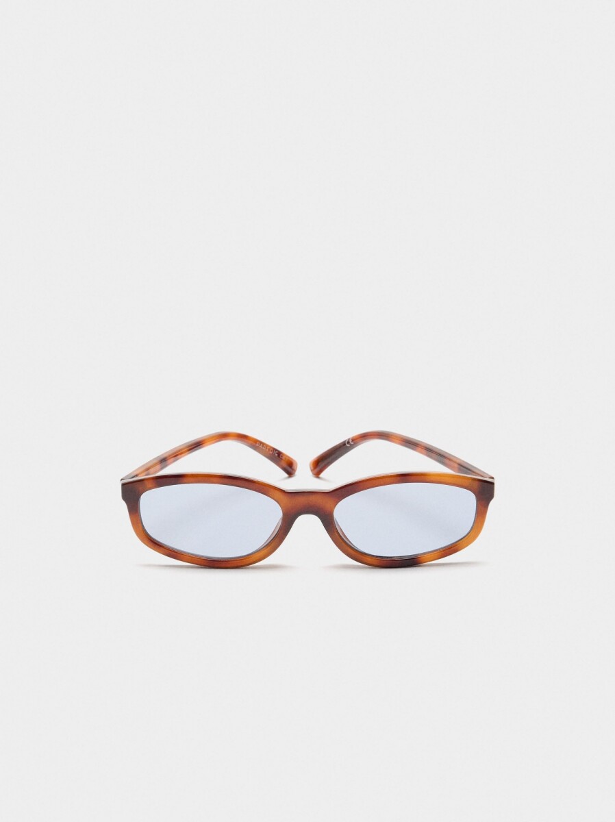 Gafas De Sol Ovaladas - marron 