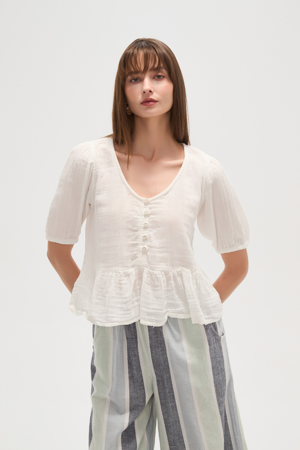 Blusa Osleb Marfil / Off White
